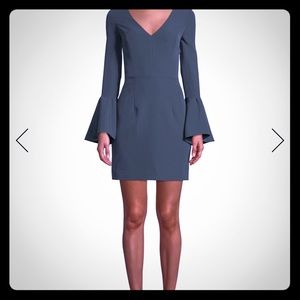 BNWOT Milly Charcoal Morgan Italian Cady Dress 2